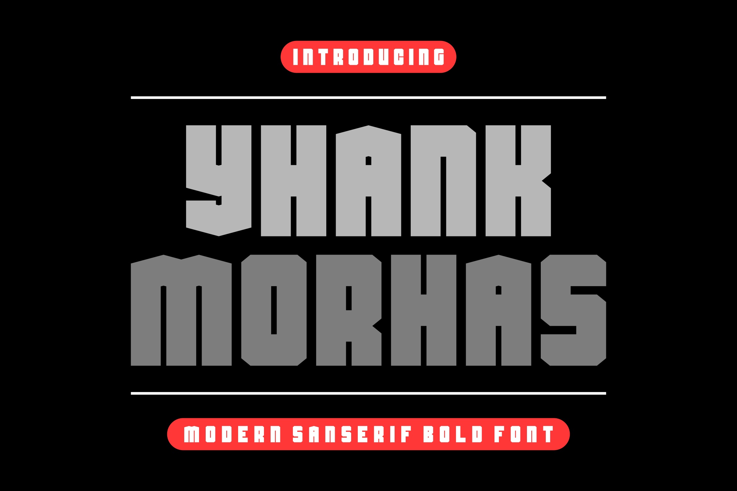 フォント Yhank Morhas